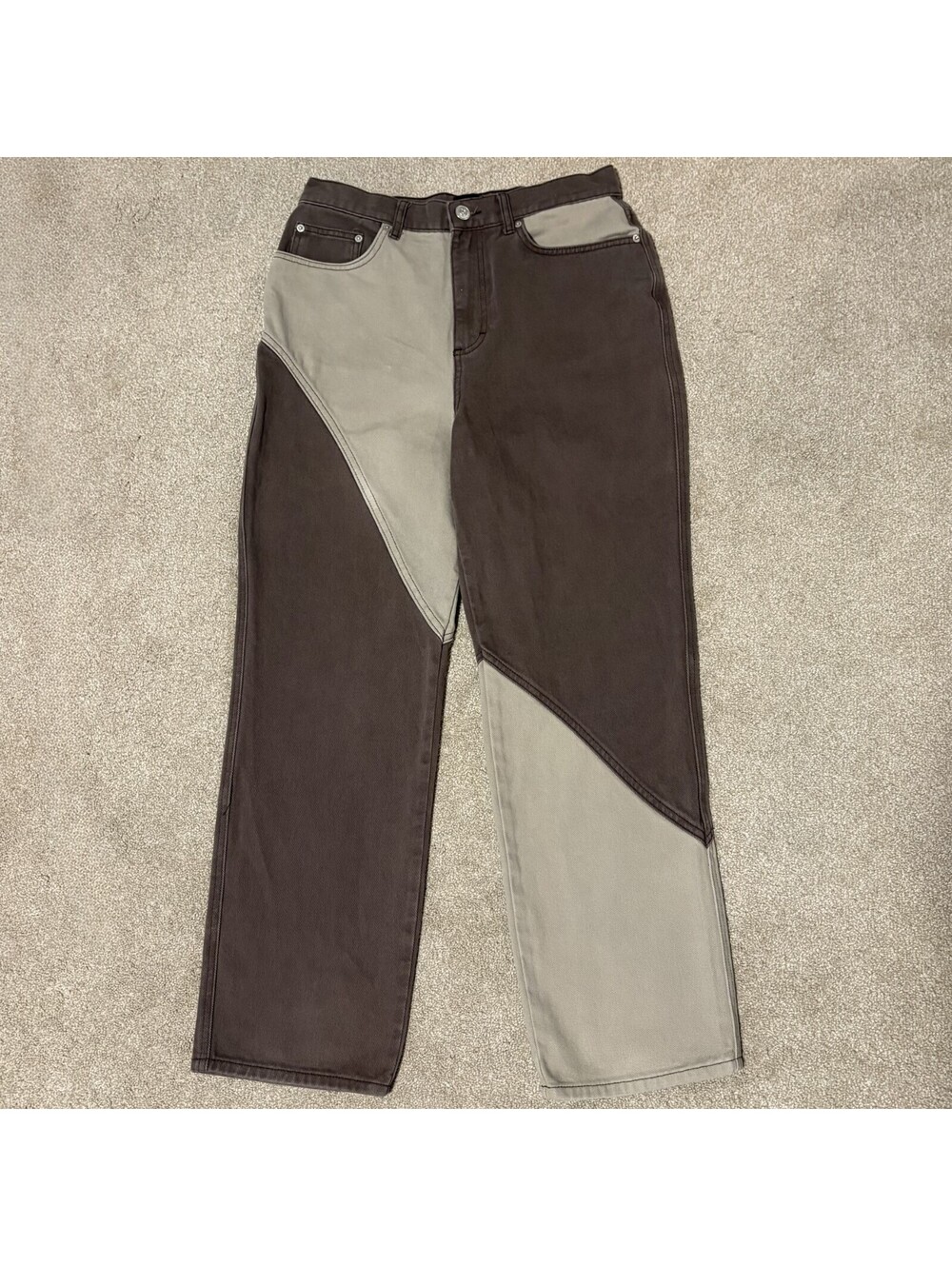 BDG Urban Outfitters Womens 30x29 Cowboy Jeans Western Tan Brown High Rise